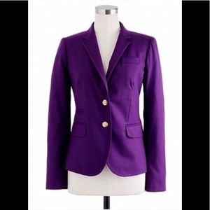 J. Crew Schoolboy blazer, royal purple